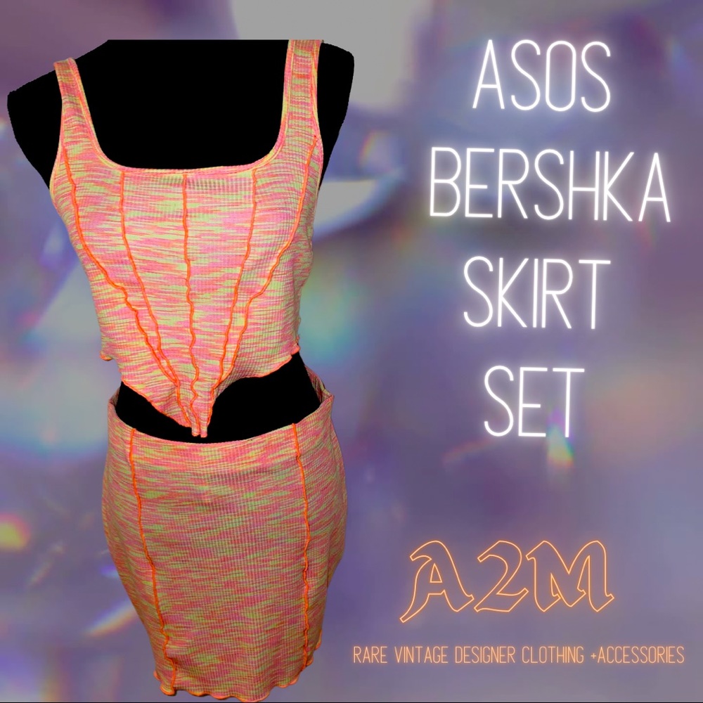 Asos Bershka Mini Skirt Set Size L